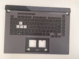Carcasa superioara cu tastatura palmrest Laptop Gaming, Asus, ROG Strix G15 GL543QE, PX513QC, 90NR0572-R33UI1, G513QM-1F, iluminare RGB 4-ZONE, layout