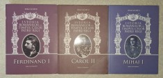 Ioan Scurtu&nbsp;-&nbsp;Istoria romanilor in timpul celor patru regi (vol. II-IV, Ferdinand I, Carol II, Mihai I)