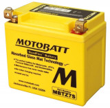 Baterie Moto, Voltaj: 12 V, Capacitate: 6,5 Ah, Lungime: 114 mm, Lățime: 70 mm, &Icirc;nălțime: 107 mm, Borna pozitivă in dreapta, Curent de pornire: 100 A