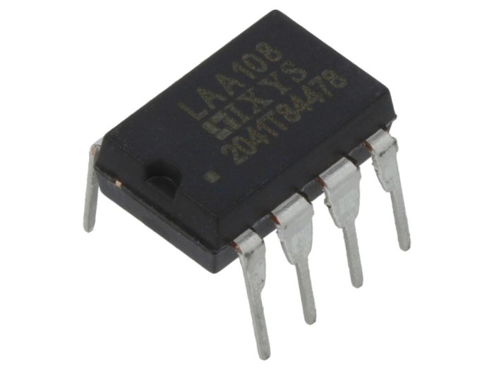 Releu semiconductor SPST-NO, 8&Omega;, THT