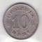 Romania 1900 10 bani