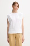 United Colors of Benetton tricou din bumbac culoarea alb, 3096D10AB