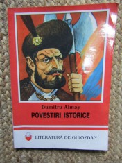 Dumitru Almas - Povestiri istorice