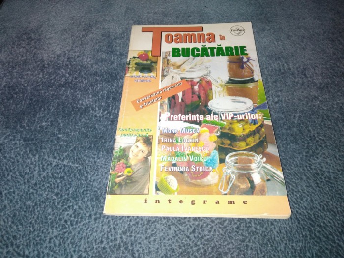 TOAMNA IN BUCATARIE TINERAMA