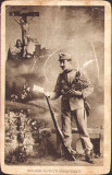 HST CP29 Carte postala austro-ungară tematică militară Paște 1917 circulată Dej, Circulata, Printata