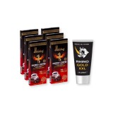 Cumpara ieftin Pachet pentru cupluri: Set 6 afrodisiace cafea DIBLONG, 60g + Gel mărire penis RHINO GOLD XXL, 59 ml