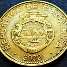 Moneda exotica 50 COLONES - COSTA RICA, anul 2002 * cod 2721
