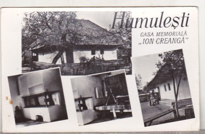 bnk cp Humulesti - Casa memoriala Ion Creanga - circulata foto