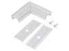 Conector 90&deg; Aluminiu Natural SURFACE10