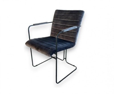 Scaun modern cu structura metalica ✔ model JOJO foto