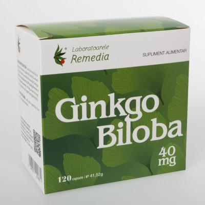 Ginkgo biloba 40mg 120cps foto