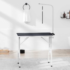 vidaXL Masă de toaletare c&acirc;ini, pisici, animale de companie, reglabilă 170169