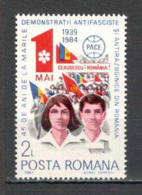 Romania.1984 45 ani demonstratiile de 1 Mai TR.470 foto