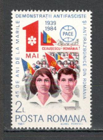 Romania.1984 45 ani demonstratiile de 1 Mai TR.470