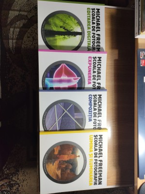 Michael Freeman - Scoala de fotografie - 4 volume: 1. Editarea digitala; 2. Expunerea; 3. Compozitia; 4. Lumina si iluminarea (Editura Litera, 2014) foto
