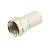 Mufa F tata, 7mm, pentru cablu RG11 - 402604