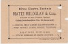 Birou electro-technic Matei Miloglav &amp; Comp Bucuresti Calea Dorobantilor 1925