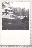 Bnk foto Cabana Izvorul Muntelui - Ceahlau - anii `60, Alb-Negru, Romania de la 1950, Cladiri