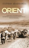 Roman "Orient" Stephan Abarbanell, coperta paperback brosata, Lilya Wasserfall, misiune rezistenta Palestina