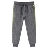 Pantaloni de trening pentru copii, gri melanj, 104