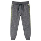 Pantaloni de trening pentru copii, gri melanj, 92