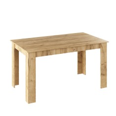 Masa pal laminat maro stejar artisan General 140x80x75 cm