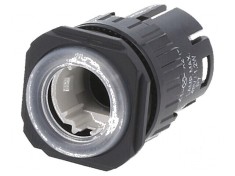 Comutator plat 22mm IP65 Poz. 1 cu 2 poziții &Oslash;22,3mm