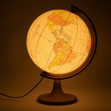 Cumpara ieftin Glob geografic iluminat, 32 cm, harta politica, fus orar, ProCart