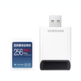 Card memorie cu adaptor SDXC 256GB Samsung MB-SD256KB/WW, 256 GB