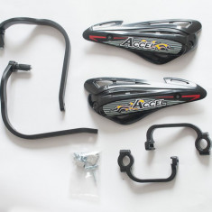 Set Handguard-uri Accel Aluminiu 22-28mm Negru