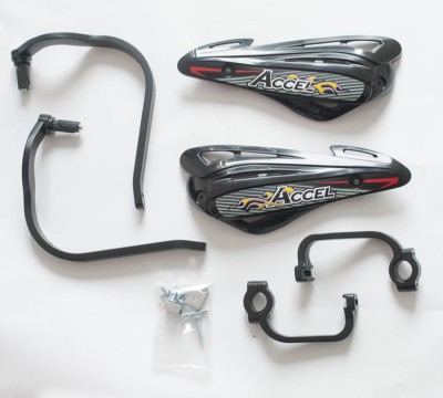 Set Handguard-uri Accel Aluminiu 22-28mm Negru foto