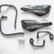 Set Handguard-uri Accel Aluminiu 22-28mm Negru