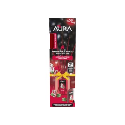 Odorizant camera 0% alcool Aura, 4 saptamani, Navidad 30 ml foto