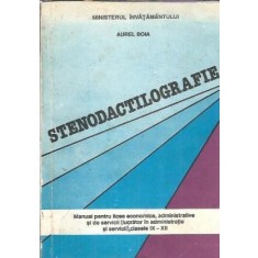 Stenodactilografie - Aurel Boia