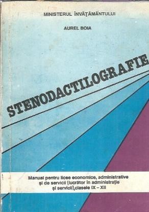 Stenodactilografie - Aurel Boia