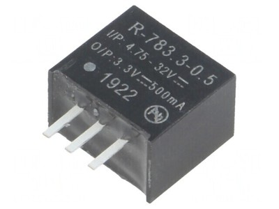Convertor DC/DC 1,65W 3,3V 0,5A foto