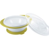 Nuk Bol Mancare Cu 2 Capace Pentru incalzire si Transport, Verde