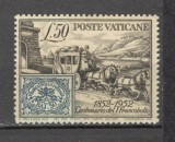 Vatican.1952 100 ani marca postala SV.404