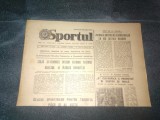 ZIARUL SPORTUL 13 NOIEMBRIE 1981