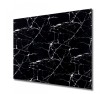 Panou Decorativ Autocolant Marmura Neagra 60x60cm, 3.6mp, Lavabil, Set 10 Bucati