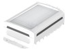 Carcasă desktop BOPLA BoVersa 48332231, albă, IP66/IP68, dimensiuni 88x162x42mm