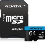 Cumpara ieftin MICROSDXC 64GB AUSDX64GUICL10A1-RA1, Adata