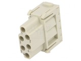 Conector HDC Mamă Han-Modular 6PIN fără Contacte