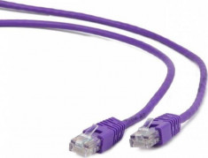 Cablu FTP Gembird Patchcord Cat 6 0.5m Mov foto