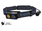 Lanternă LED NightSearcher NSHTLIGHTWAVE1000R pentru cască, etanșă IP54, 1000lm, 8h autonomie