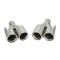 Set ornamente tobe evacuare dubla M-look compatibil cu BMW M3 M4 M5 M6