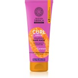 Natura Siberica Oblepikha Siberica masca pentru păr creț 200 ml