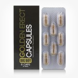 Cumpara ieftin Capsule Big Boy Golden Erect, pentru erectie puternica, libido, energie si rezistenta sexuala, 8 buc