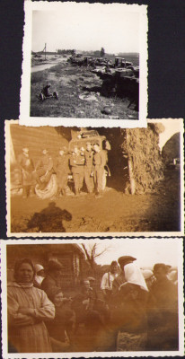 HST M582 Lot 3 poze soldați germani pe Frontul de Est Al Doilea Război Mondial foto
