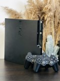 Consola Sony Playstation 3 Slim 500GB Modat cu 2 manete 60 de jocuri GTA 5 FIFA 19 MINECRAFT PS3